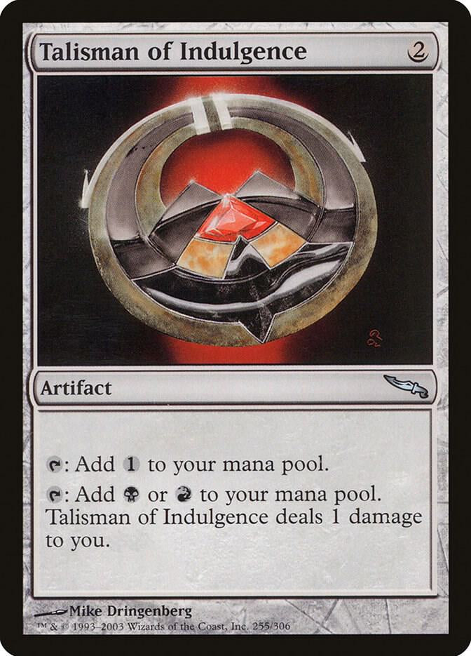 Talisman of Indulgence - Artifact