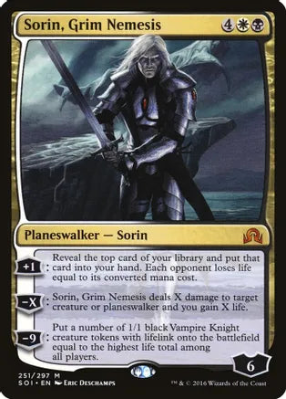 Sorin, Grim Nemesis - White/Black