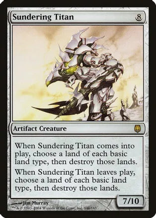 Sundering Titan - Artifact