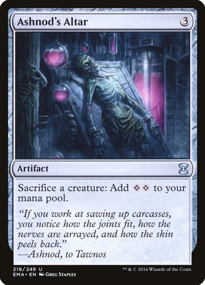 Ashnod's Altar - Artifact - Staple
