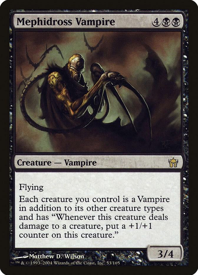 Mephidross Vampire - Black