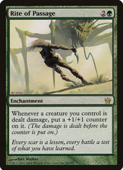 Rite of Passage - Green