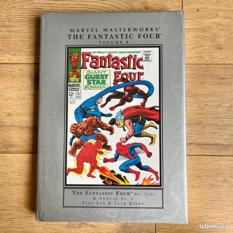 Marvel Masterworks Volume 8 Fantastic Four Hardcover (Pre-Owned)