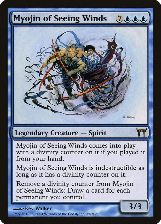 Myojin of Seeing Winds - Blue