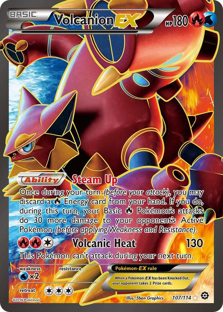 Volcanion EX - Fire