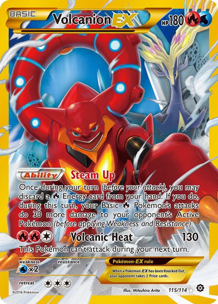Volcanion EX - Fire