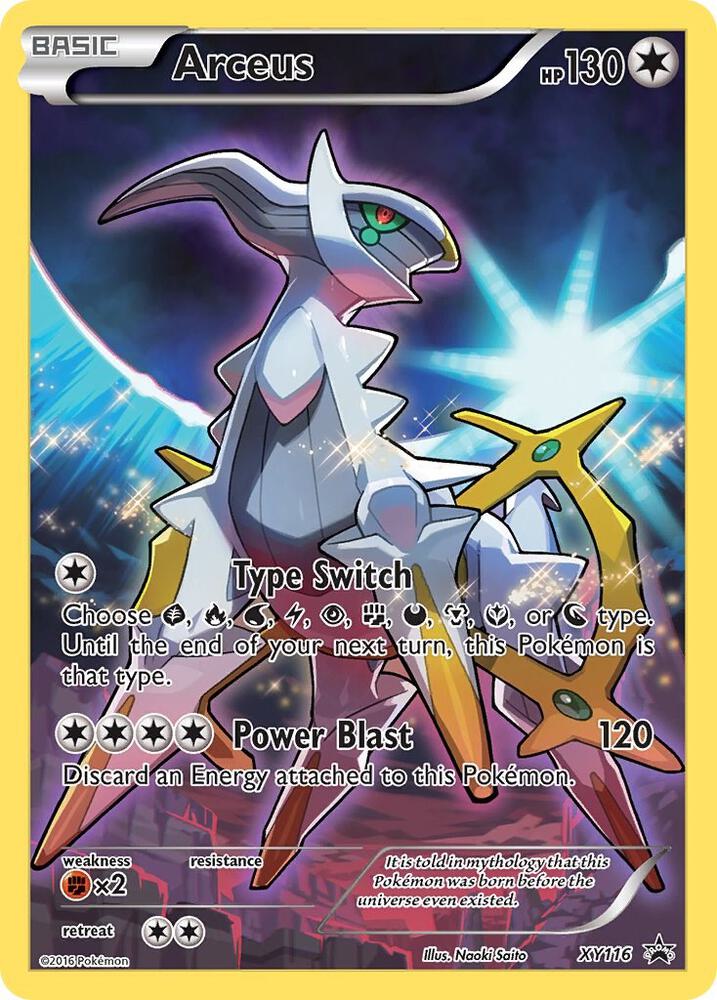 Arceus - Colorless/Darkness/Fighting/Fire