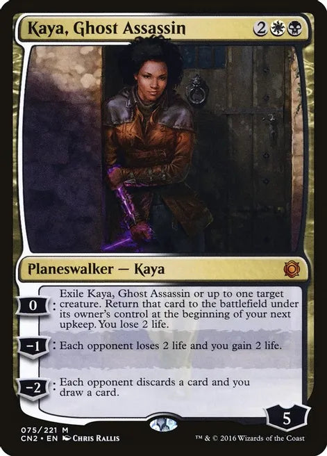 Kaya, Ghost Assassin - White/Black