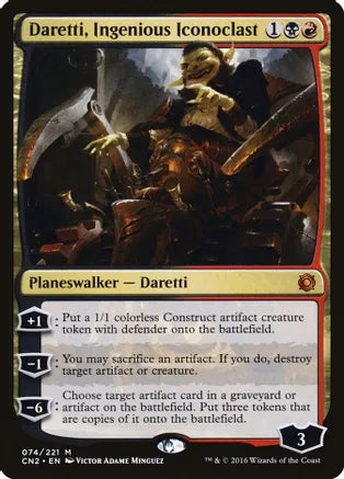 Daretti, Ingenious Iconoclast - Black/Red