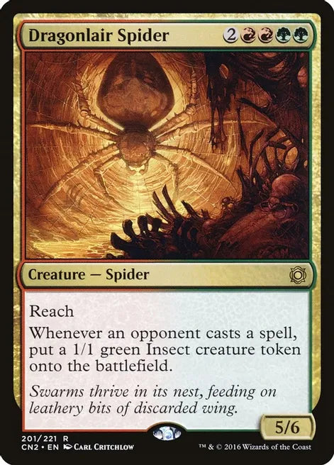 Dragonlair Spider - Red/Green