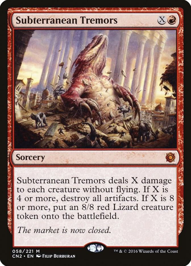 Subterranean Tremors - Red