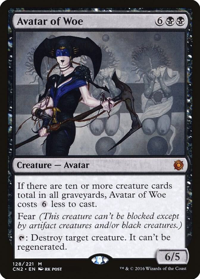 Avatar of Woe - Black