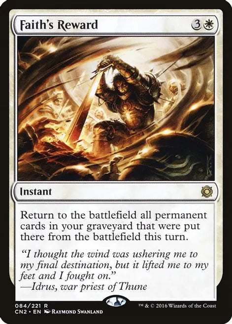 Faith's Reward - White