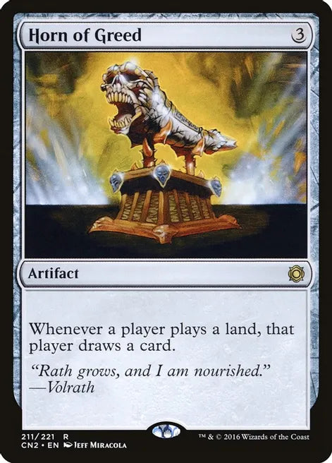 Horn of Greed - Artifact