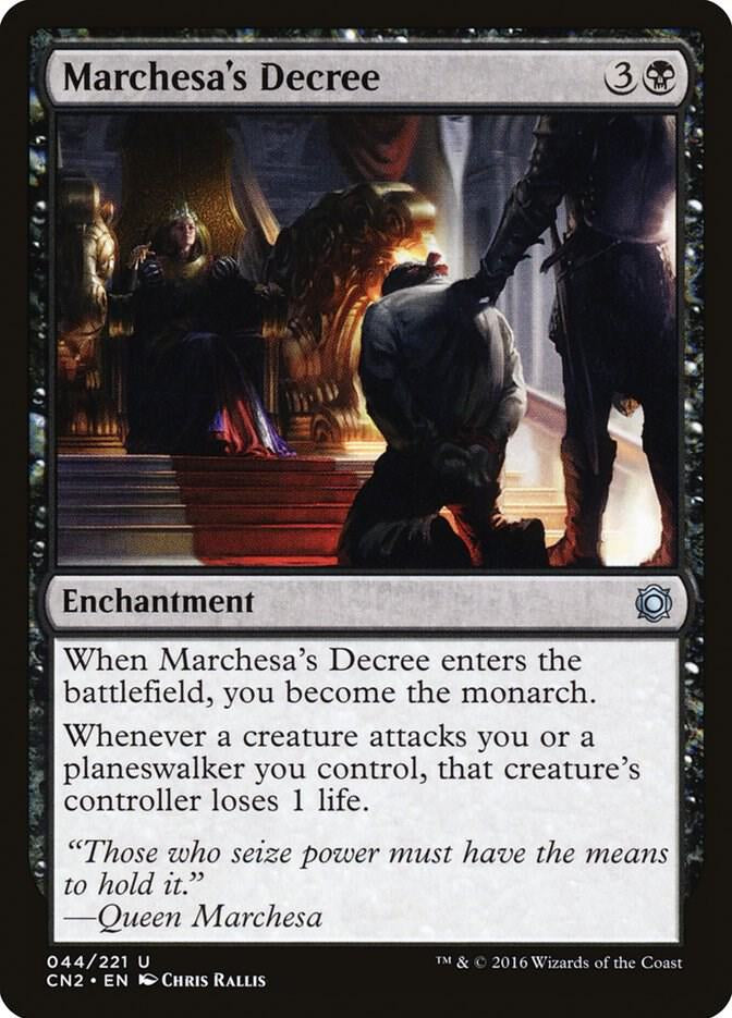 Marchesa's Decree - Black