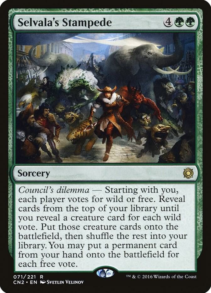 Selvala's Stampede - Green