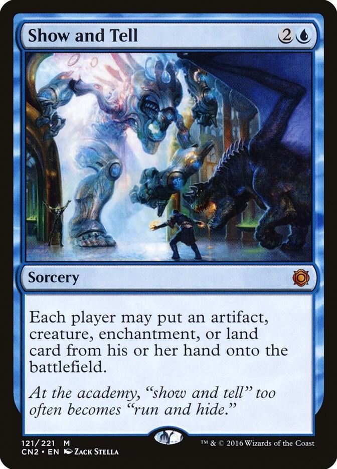 Show and Tell - Blue