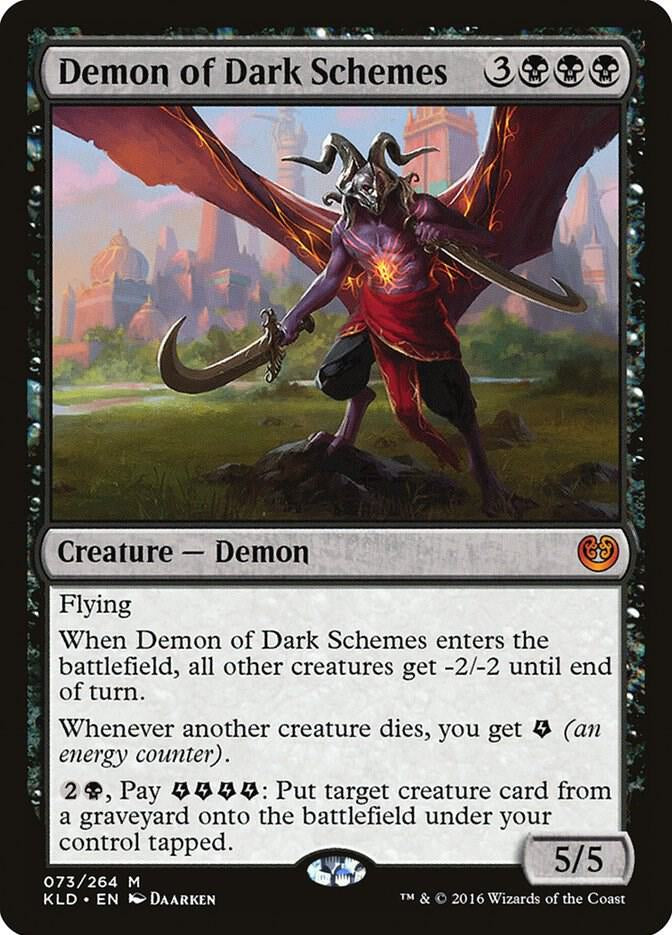 Demon of Dark Schemes - Black