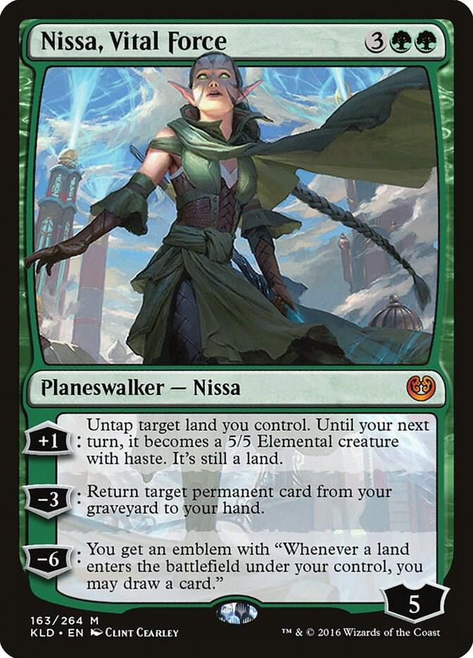 Nissa, Vital Force - Green