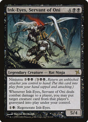 Ink-Eyes, Servant of Oni - Black