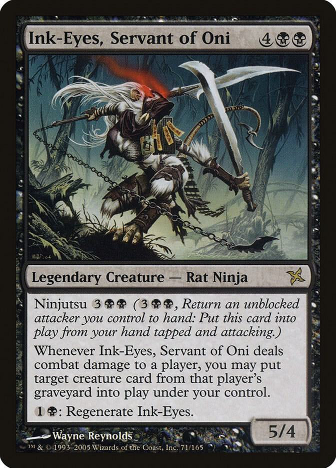 Ink-Eyes, Servant of Oni - Black