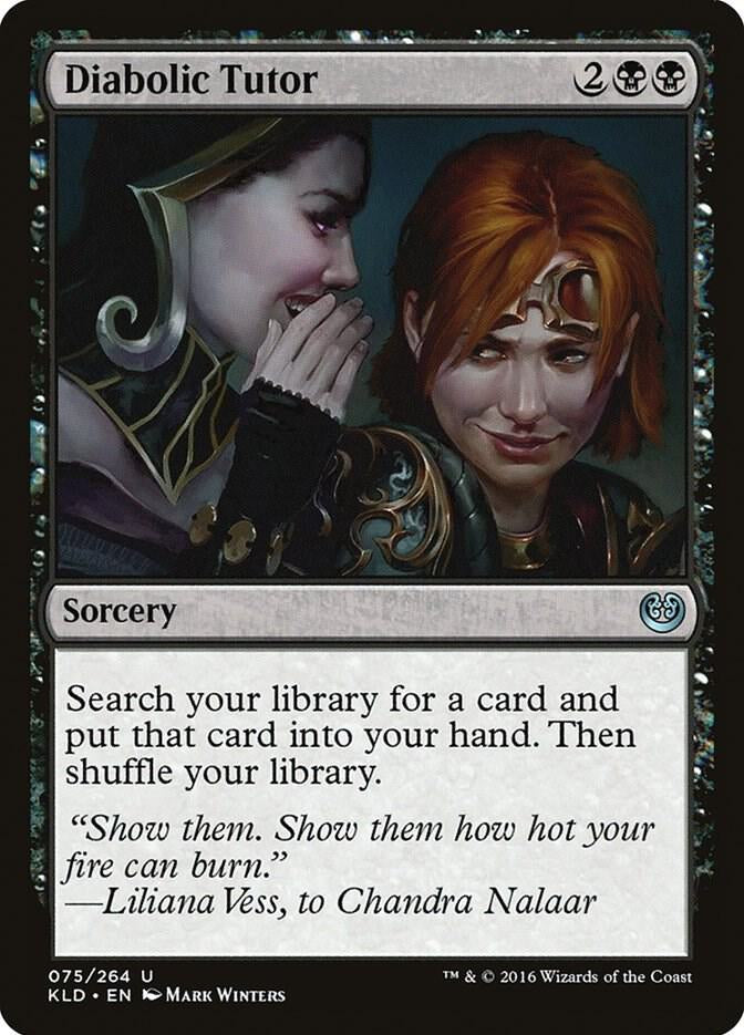 Diabolic Tutor - Black - Staple
