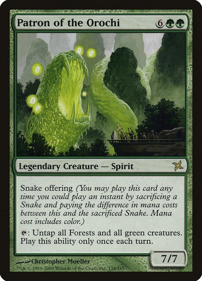 Patron of the Orochi - Green