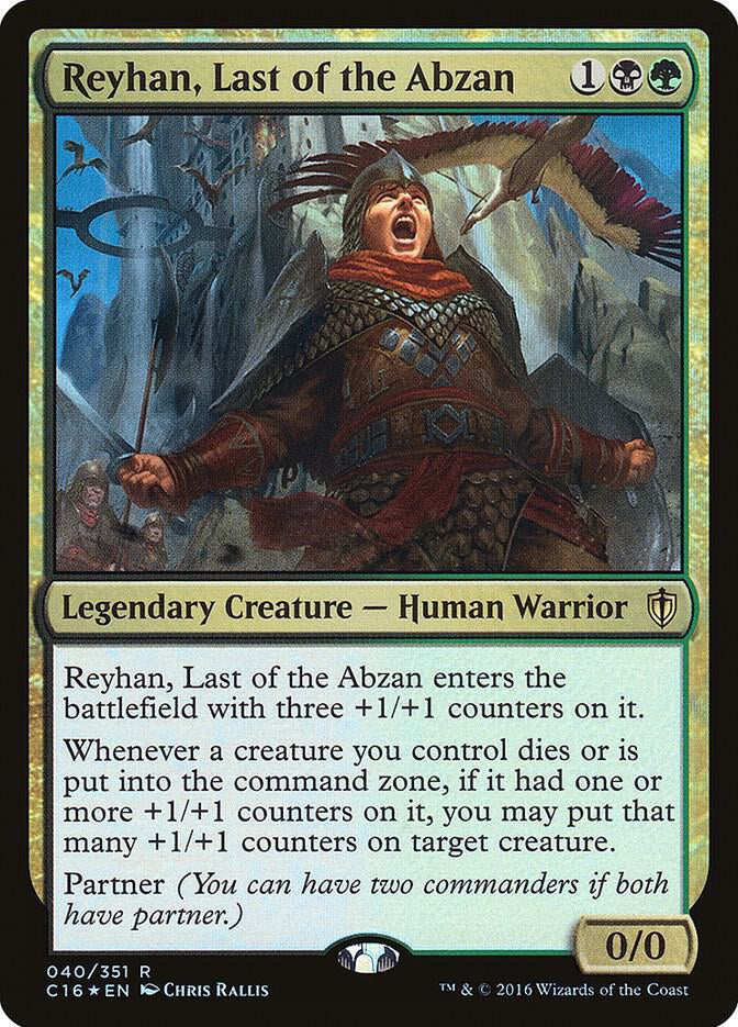 Reyhan, Last of the Abzan - Black/Green