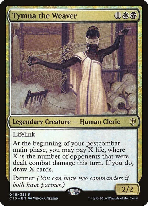 Tymna the Weaver - White/Black