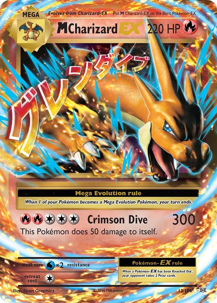 M Charizard EX - Fire