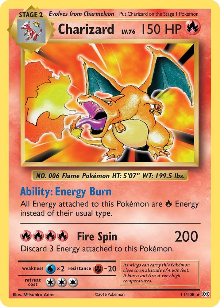 Charizard - Fire/Lightning/Steel