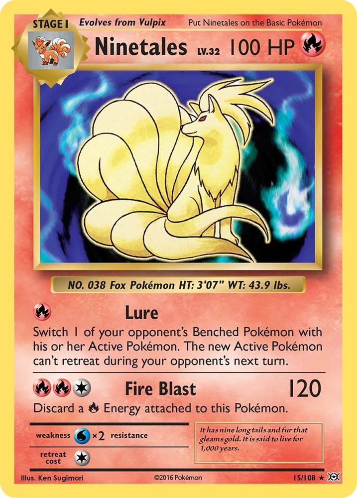 Ninetales - Fire