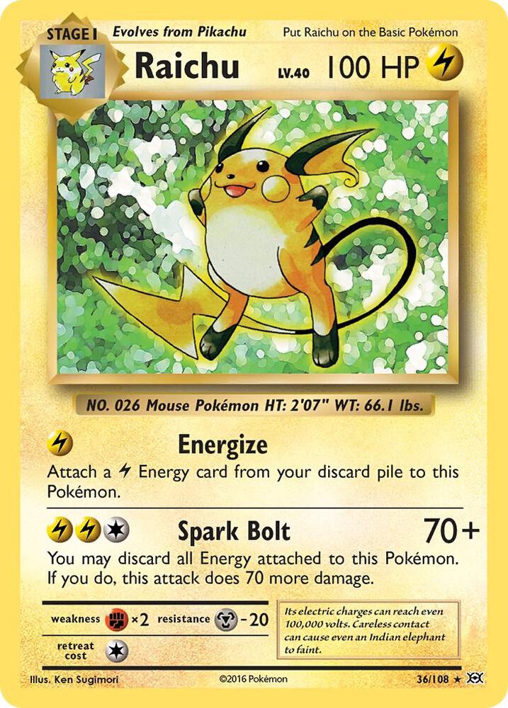 Raichu - Lightning