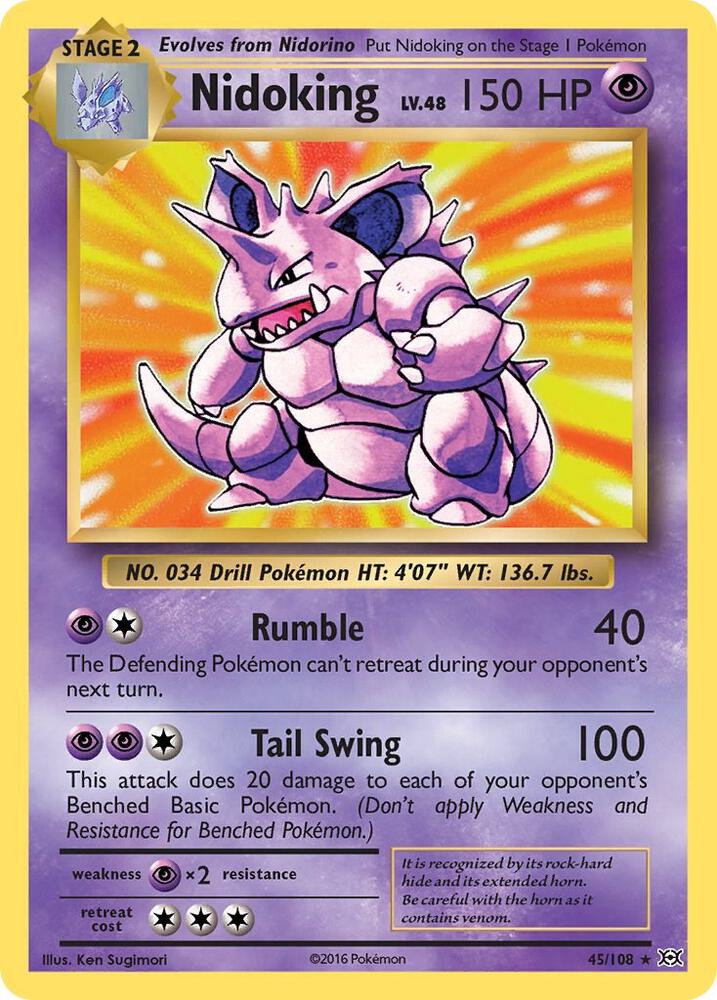 Nidoking - Psychic