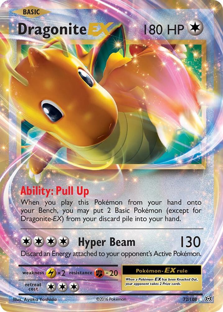Dragonite EX - Colorless/Dragon Infinity Flux Dragonite EX - Colorless/Dragon Infinity Flux
