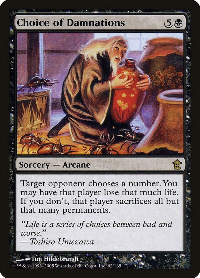 Choice of Damnations - Black
