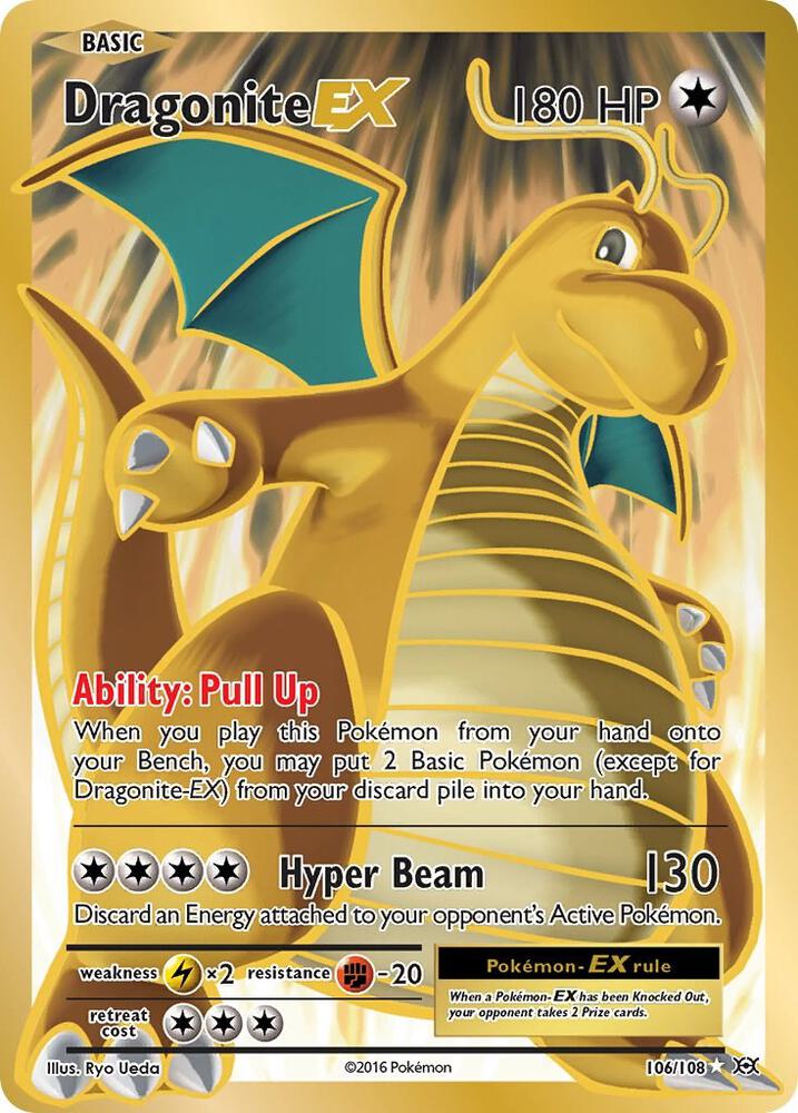 Dragonite EX - Colorless/Dragon