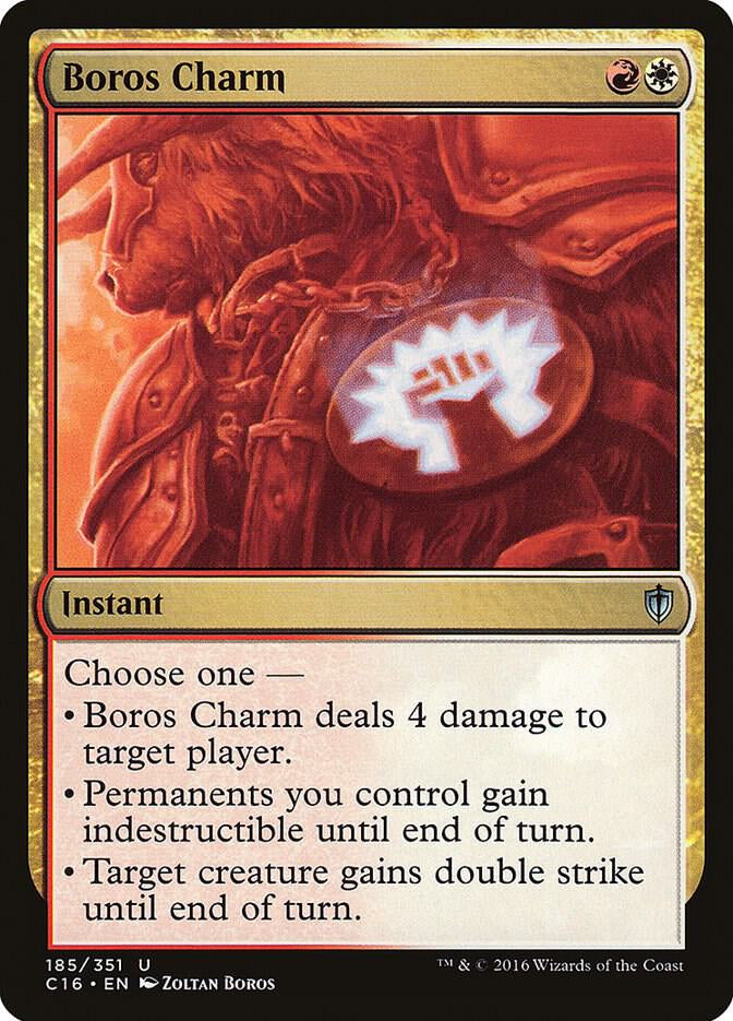 Boros Charm - Red / White
