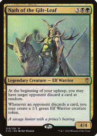 Nath of the Gilt-Leaf - Black/Green