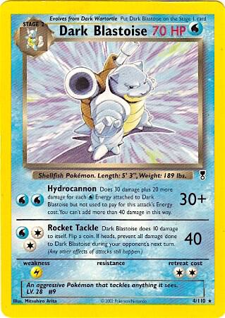 Dark Blastoise - Water
