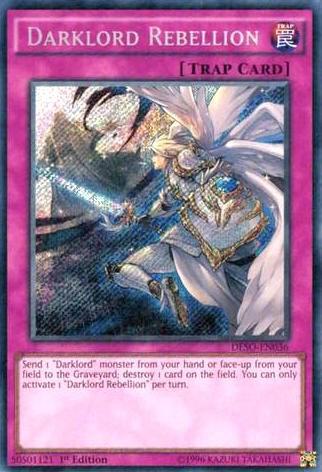Darklord Rebellion - Yugioh - Trap Card