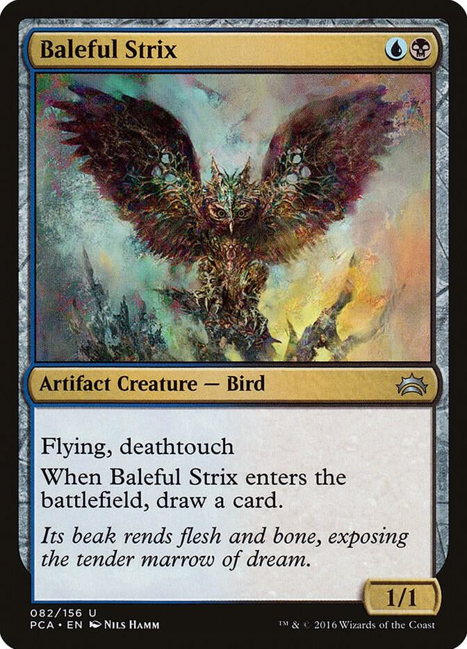 Baleful Strix - Blue/Black - Artifact