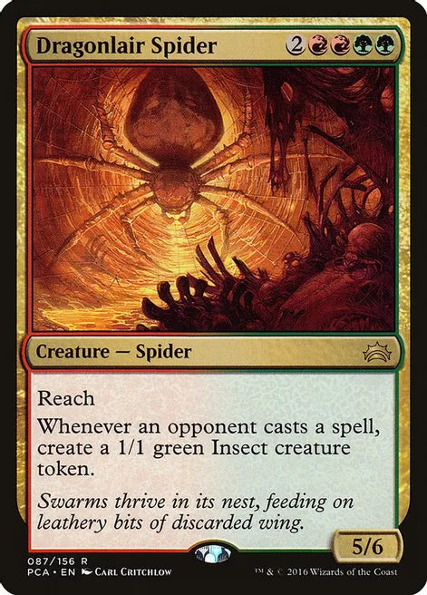 Dragonlair Spider - Red/Green