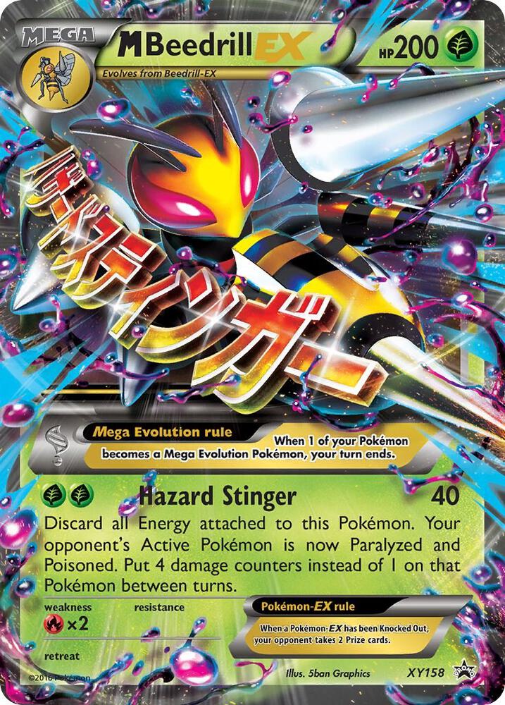 M Beedrill EX - Grass