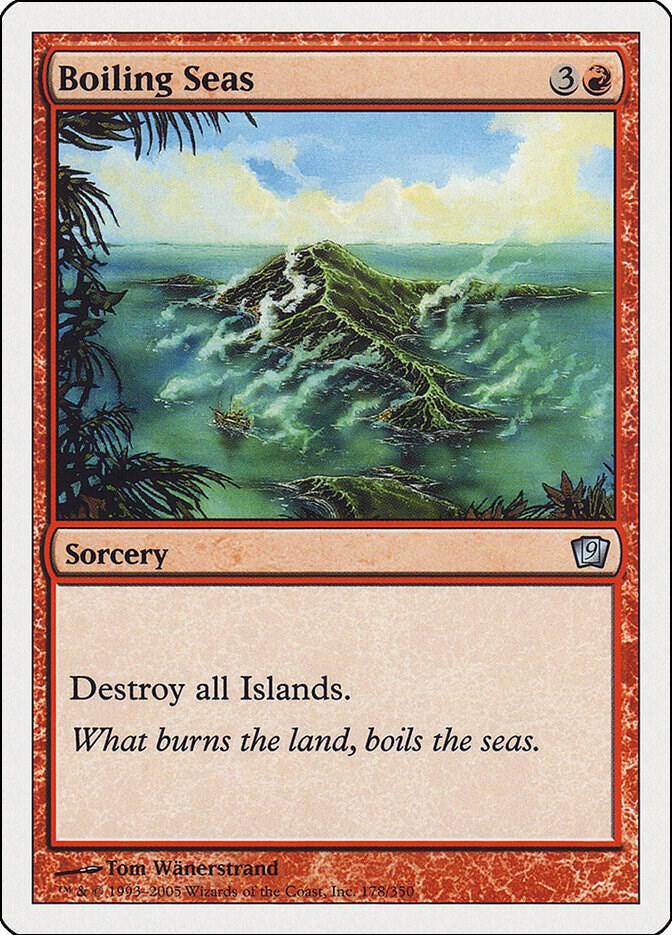 Boiling Seas - Red