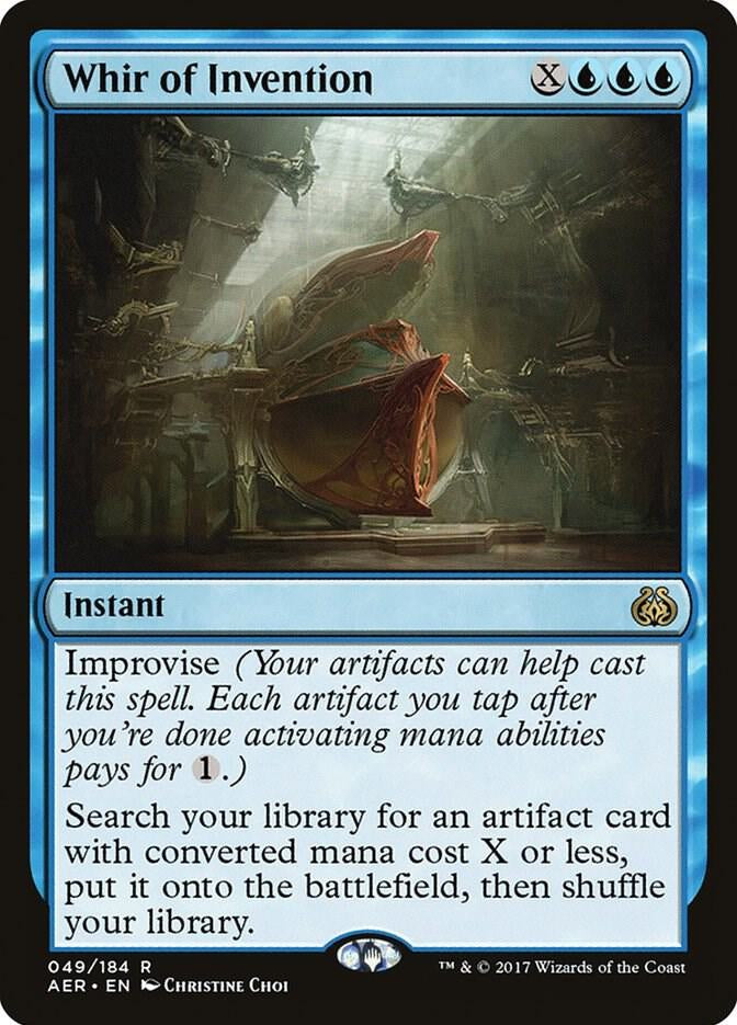 Whir of Invention - Instant - Blue