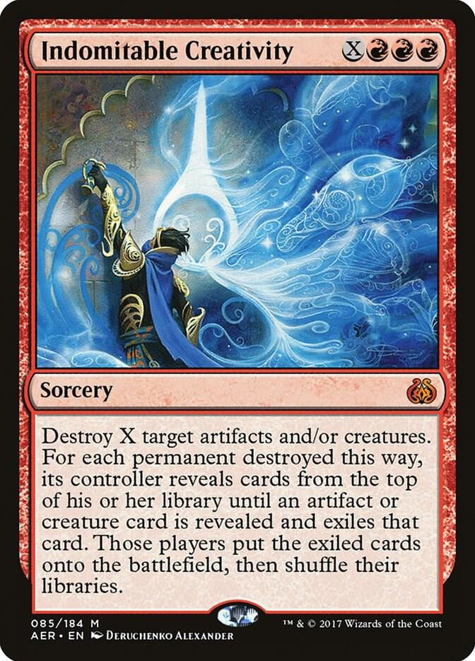 Indomitable Creativity - Red