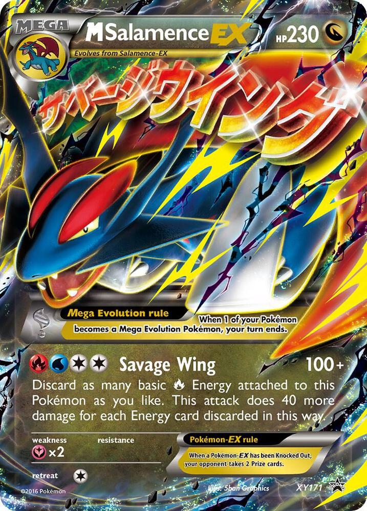 M Salamence EX - Dragon