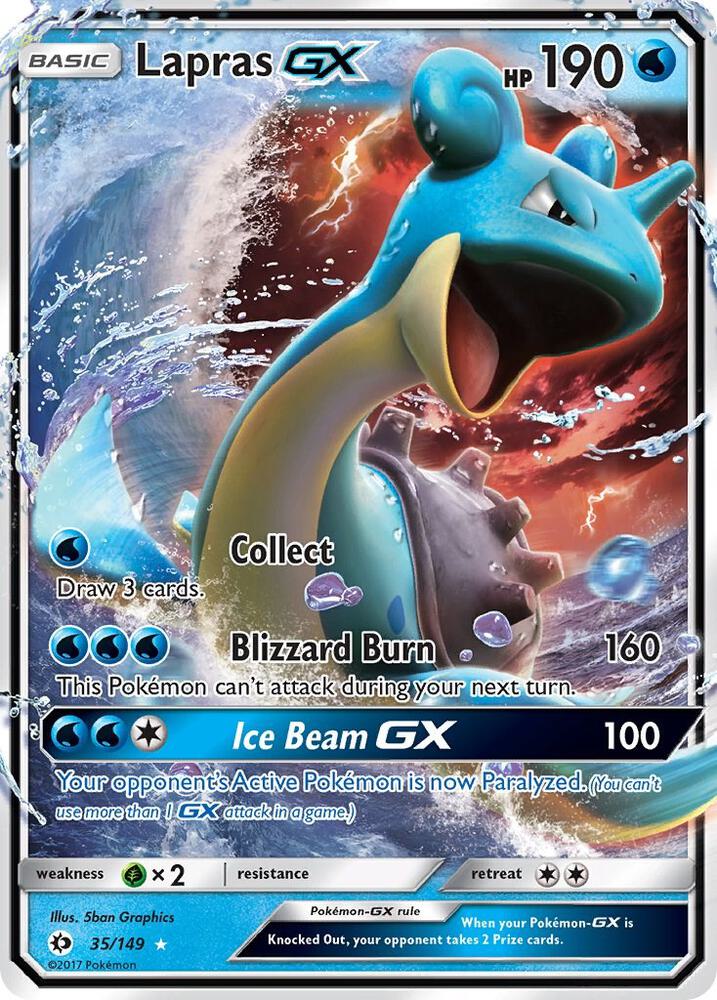 Lapras GX - Water