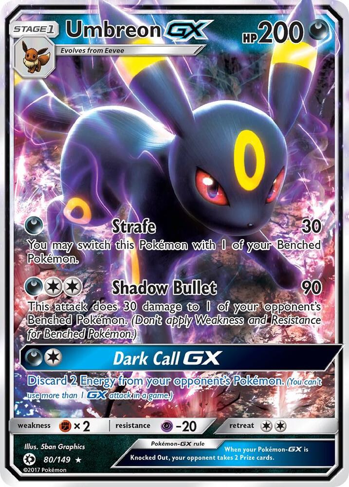 Umbreon GX - Darkness